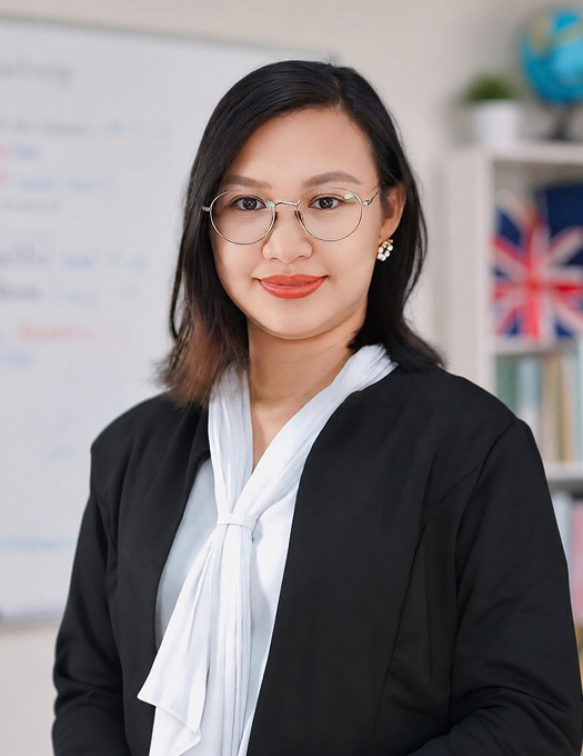 Ofelia, Singit English teacher